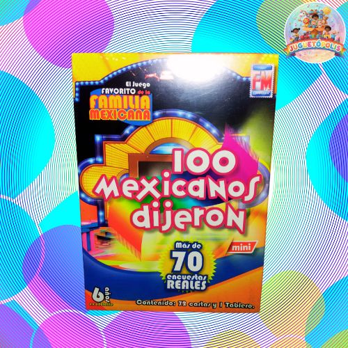 JUEGO DE 100 MEXICANOS DIJERON (VIAJE)